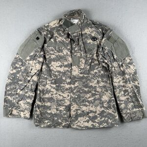 US Military‎ ACU Army Combat Uniform Coat Shirt UCP Digital Camo Top Small Medic